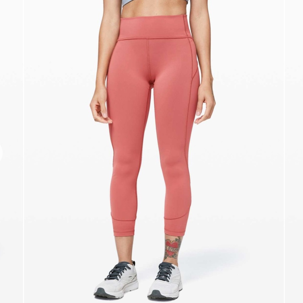 Lululemon In Movement Tight 25” Size 10